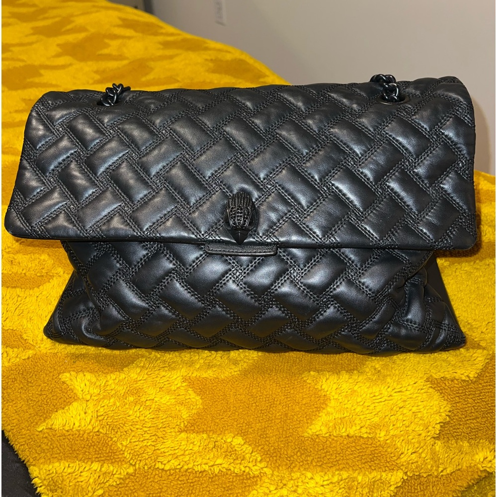 XXL Kurt Keiger Kensington Drench XXL Leather Shoulder Bag